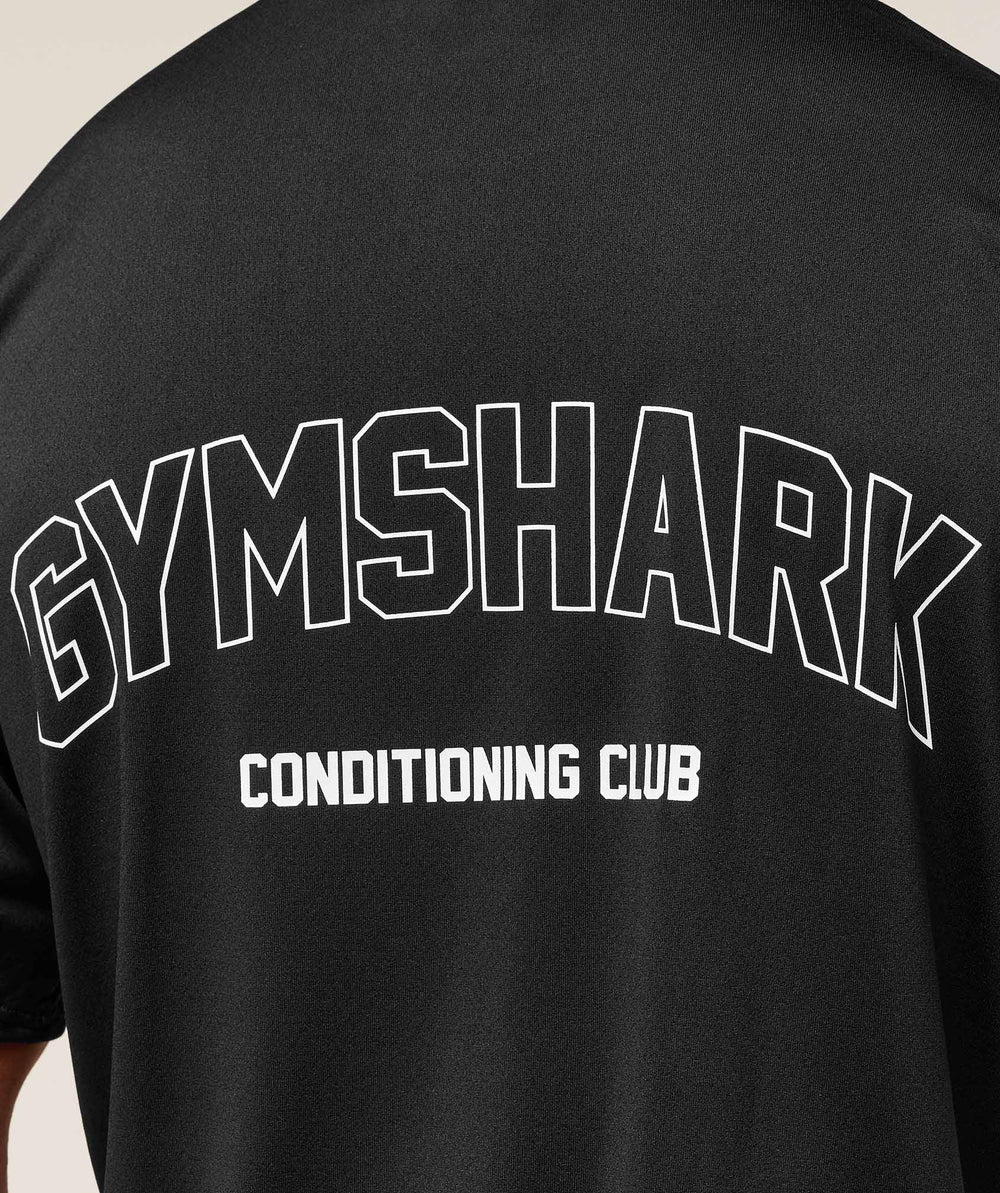 Hybrid Athlete T-Shirt Black