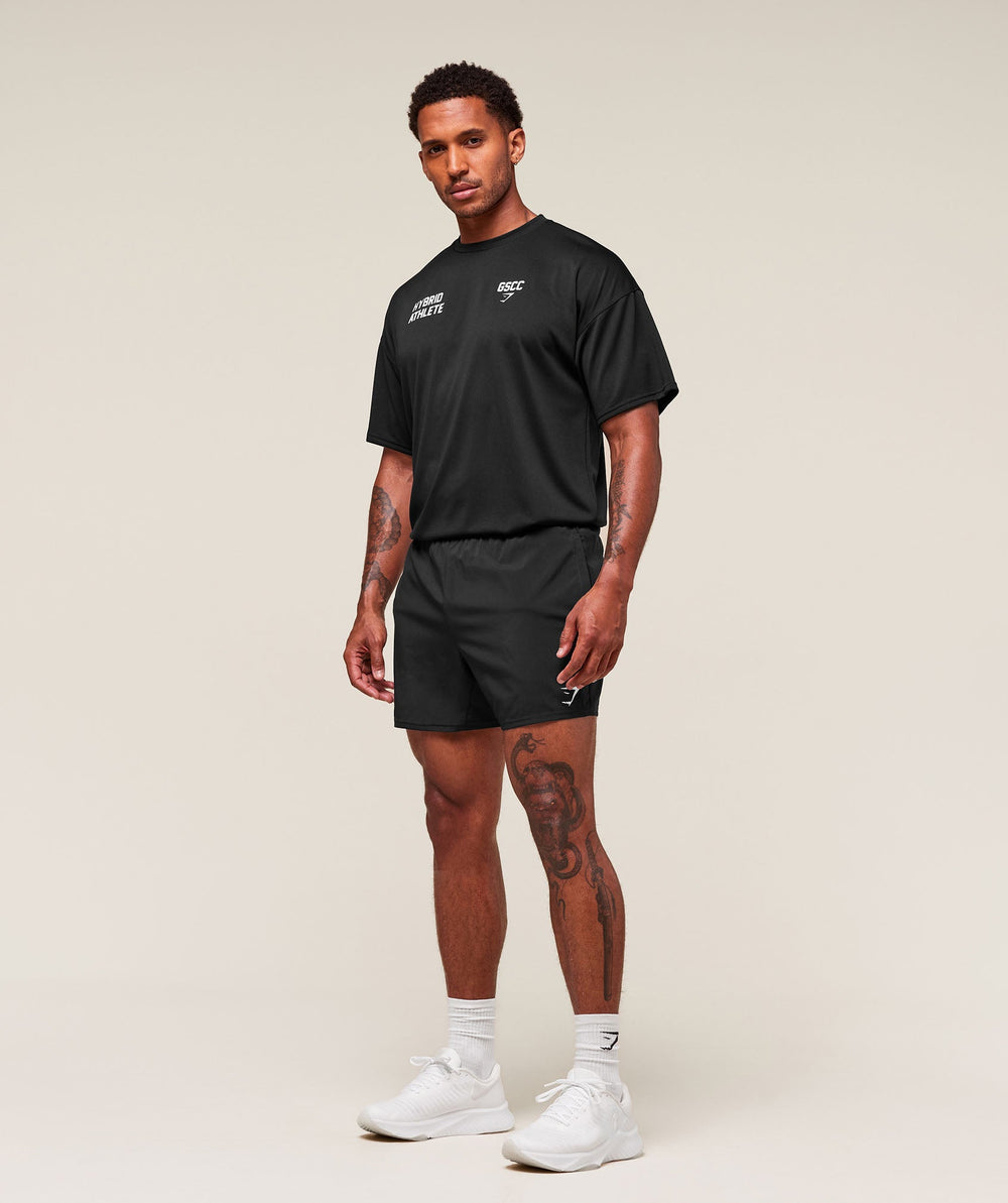 Hybrid Athlete T-Shirt Black