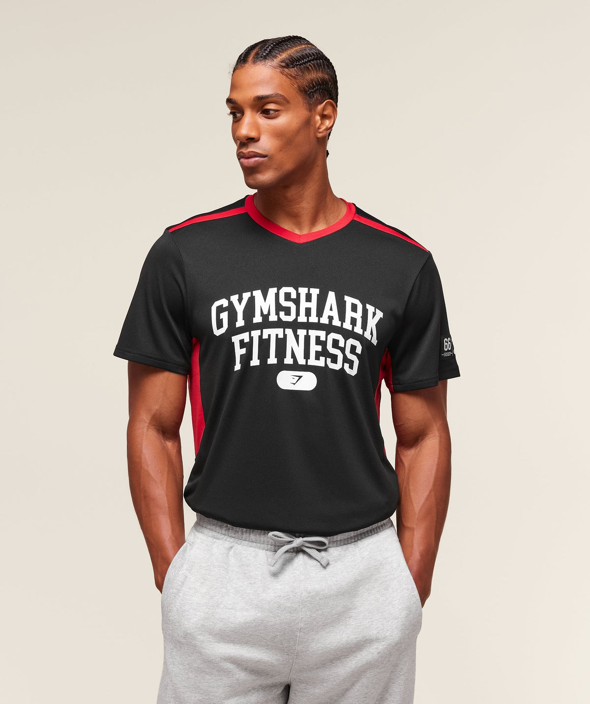 Varsity Tech T-Shirt Black