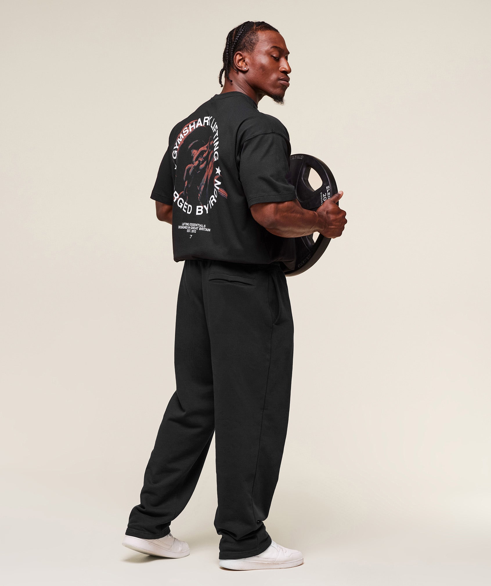 Forged By Iron T-Shirt Black