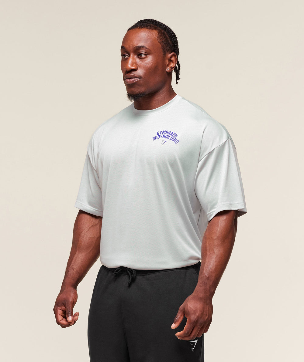 Olympic Bar T-Shirt Metal Grey