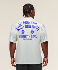Olympic Bar T-Shirt Metal Grey