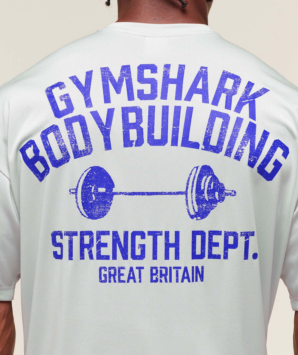 Olympic Bar T-Shirt Metal Grey