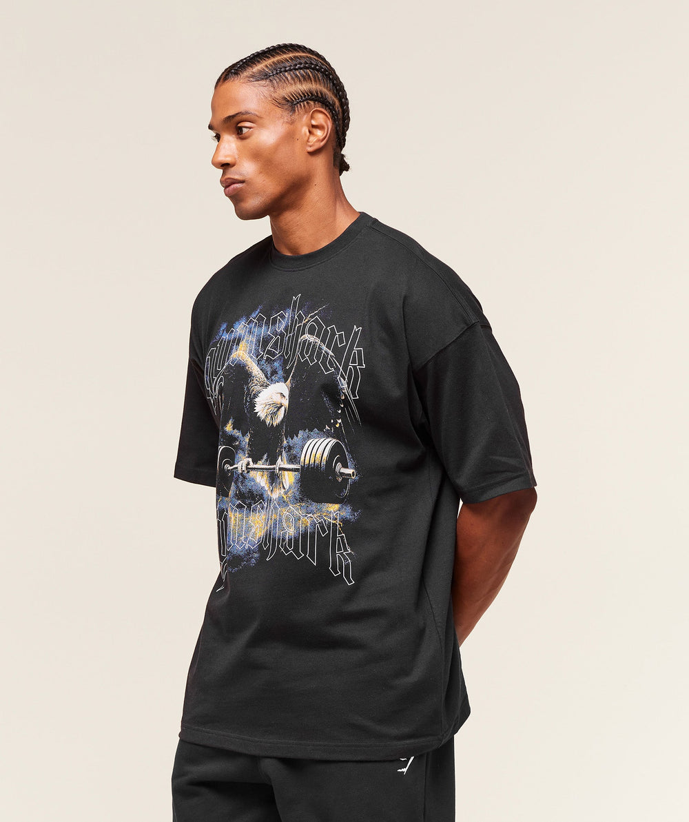 Eagle Graphic T-Shirt Black