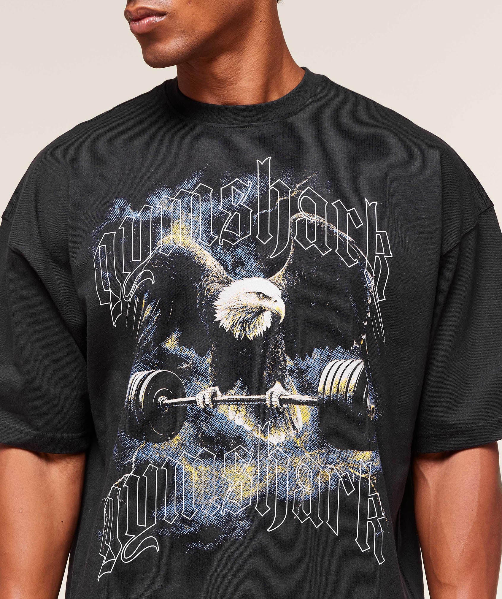 Eagle Graphic T-Shirt Black