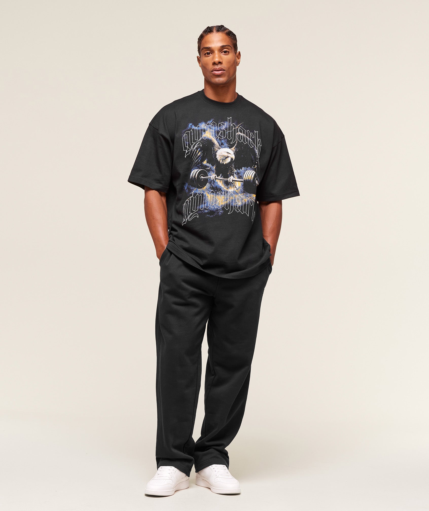 Eagle Graphic T-Shirt Black
