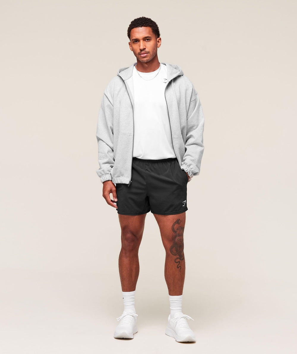 Arrival Oversized Long Sleeve T-Shirt White