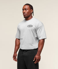 Authentic Lifting Apparel T-Shirt Light Grey Core Marl