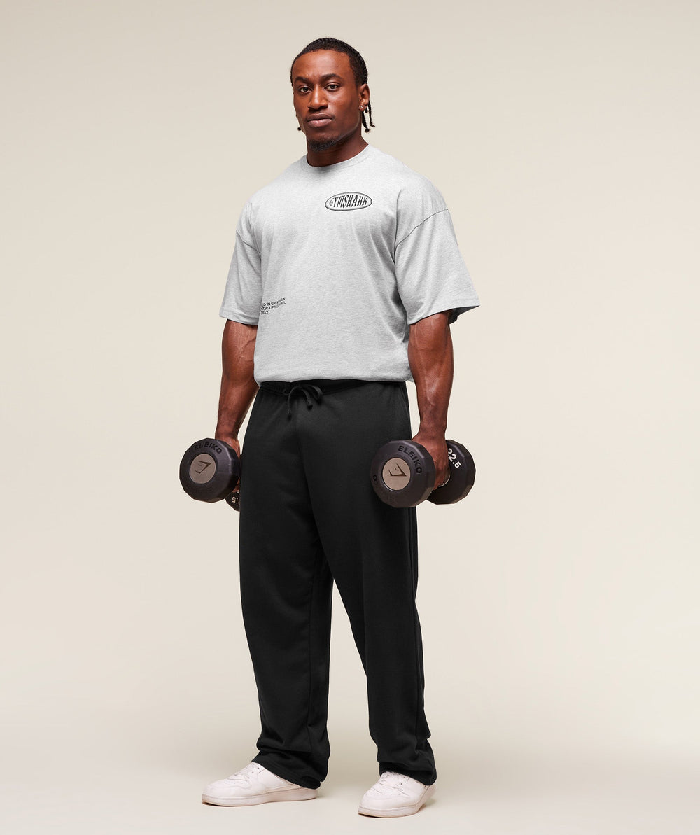 Authentic Lifting Apparel T-Shirt Light Grey Core Marl