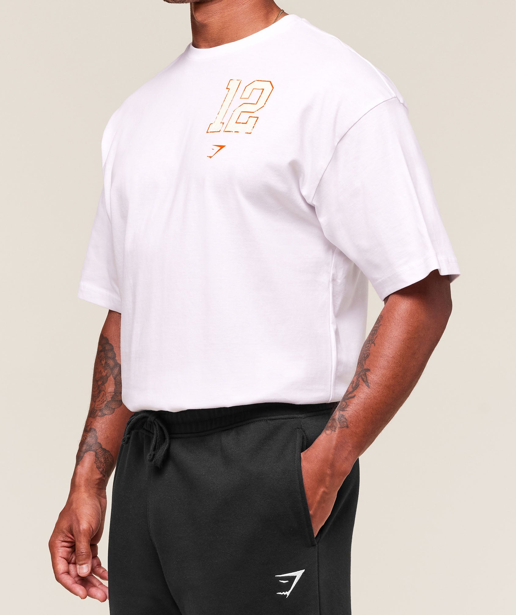 Collegiate Graphic T-shirt White