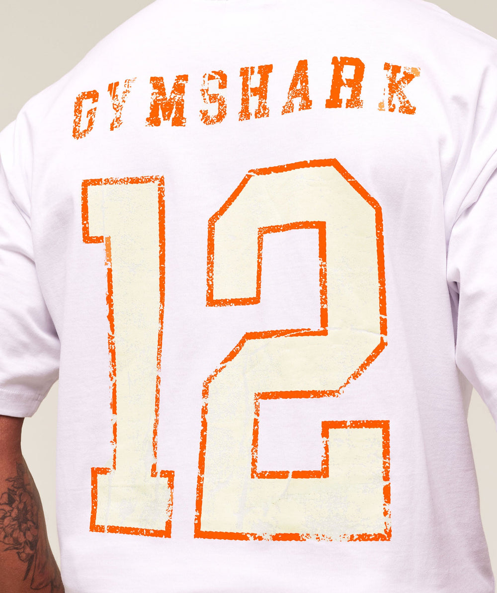 Collegiate Graphic T-shirt White