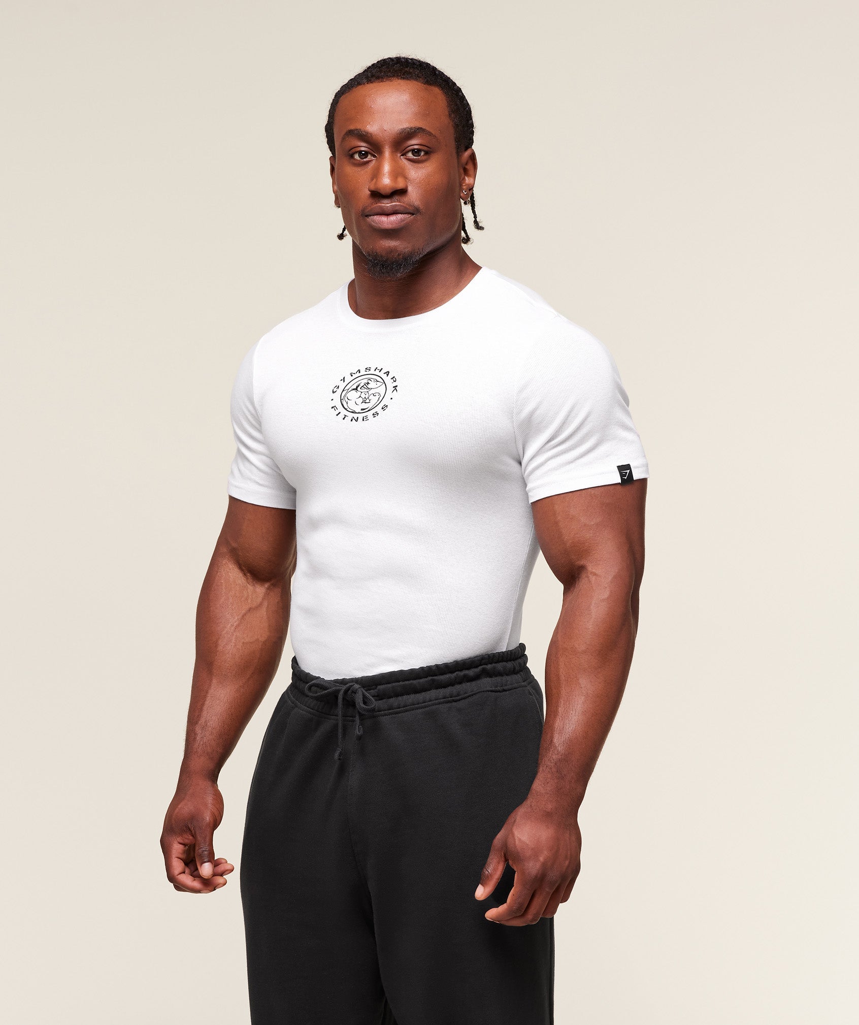 Legacy Ribbed T-Shirt White