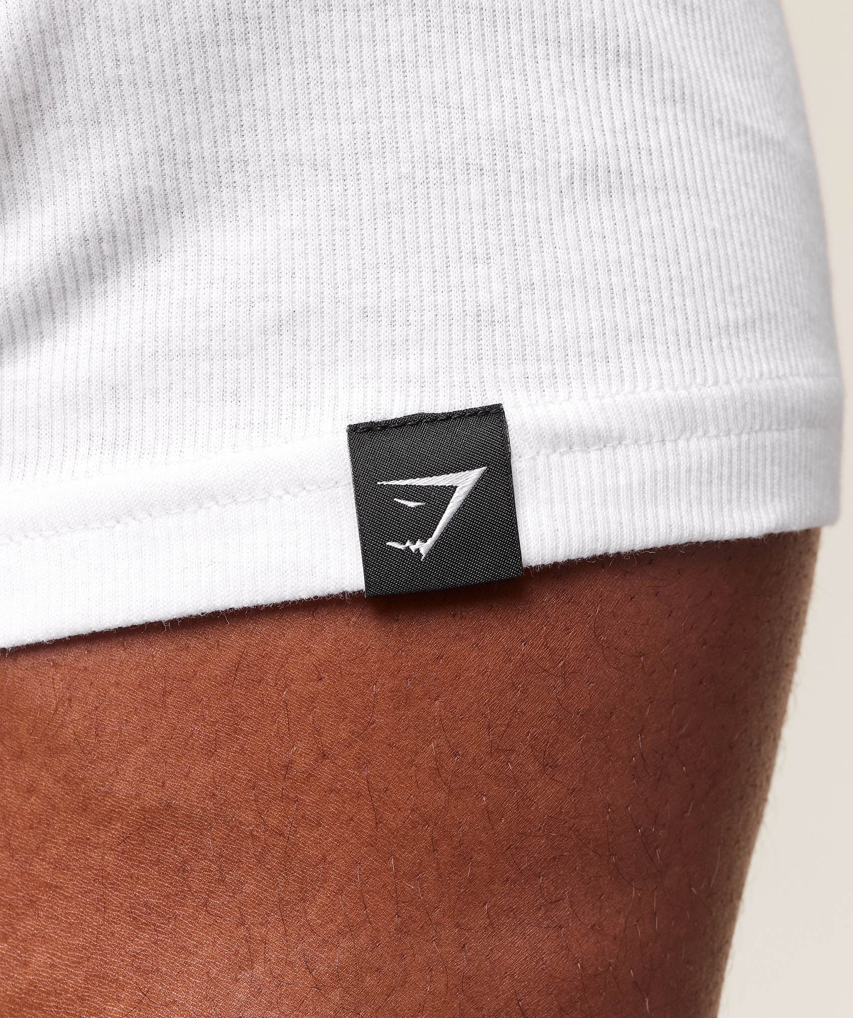 Legacy Ribbed T-Shirt White