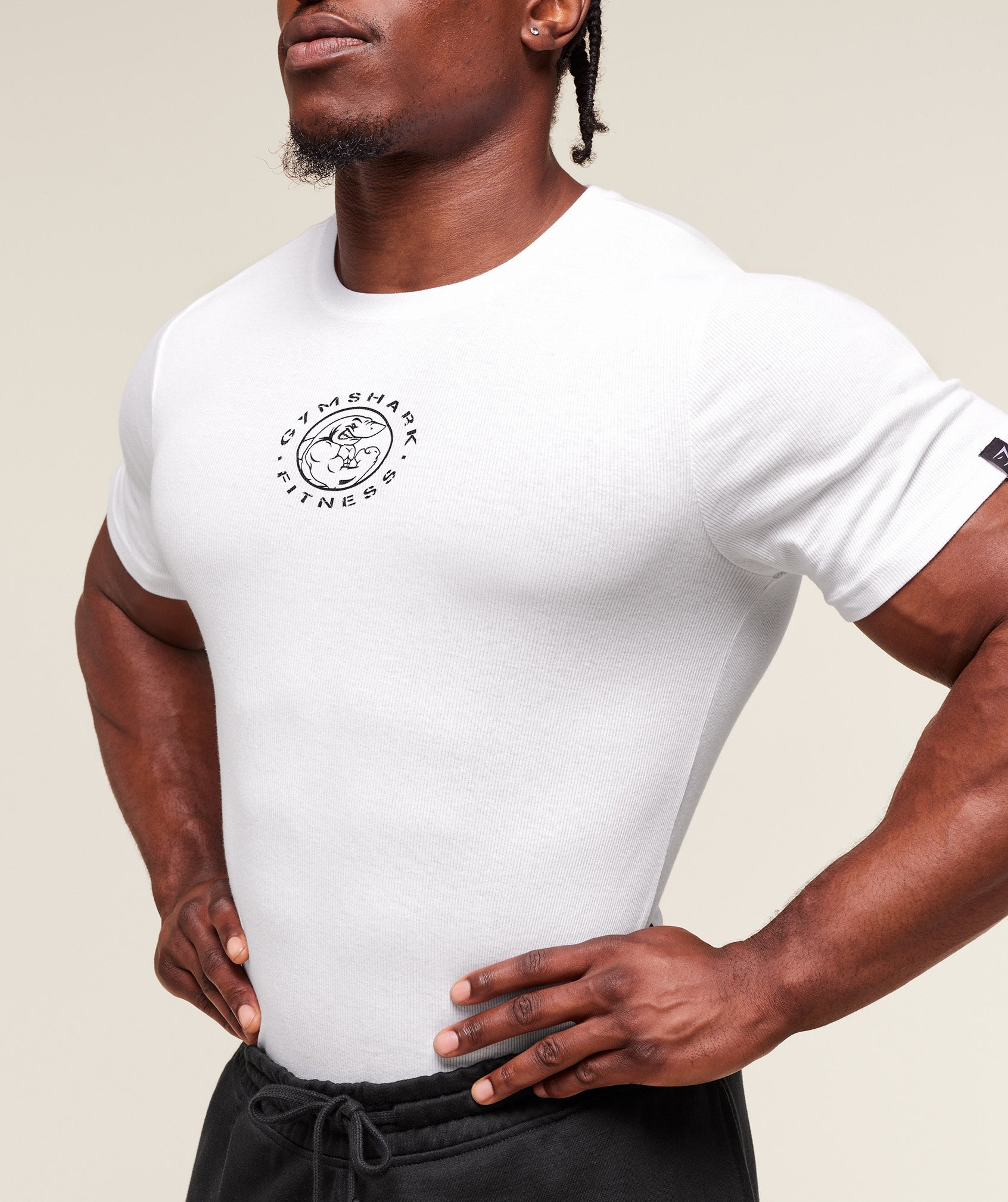 Legacy Ribbed T-Shirt White