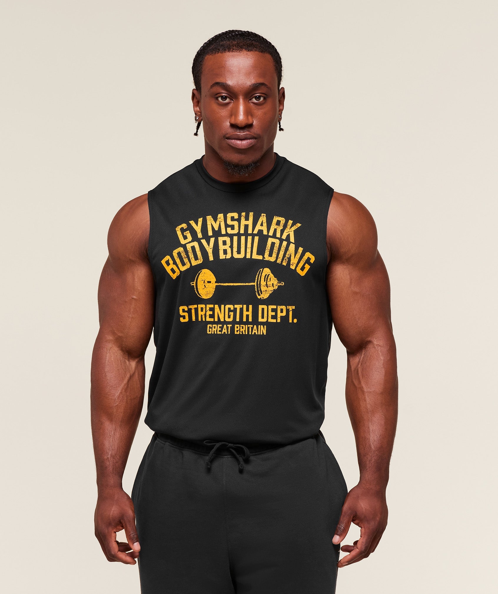 Olympic Bar Tank Black