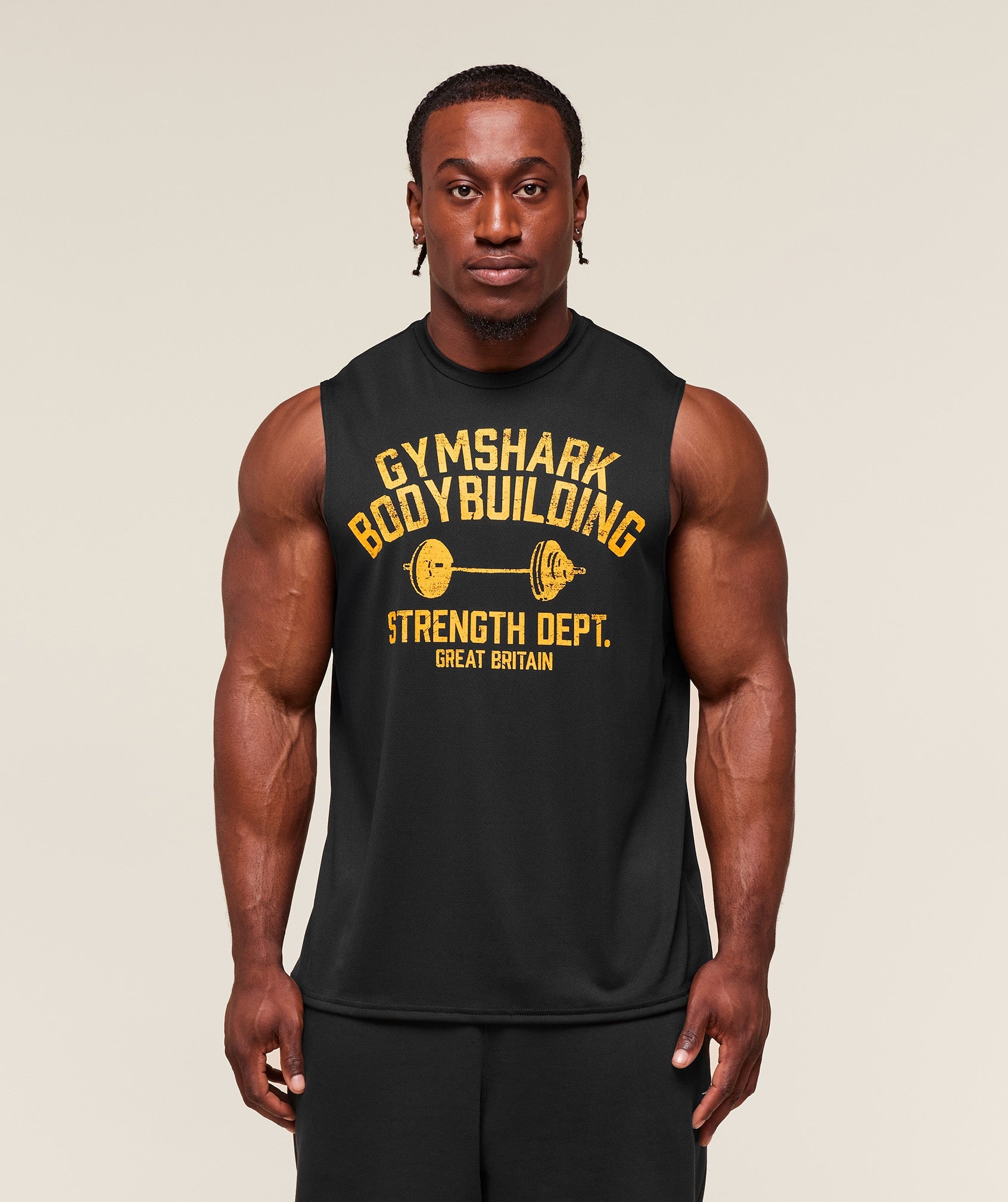 Olympic Bar Tank Black