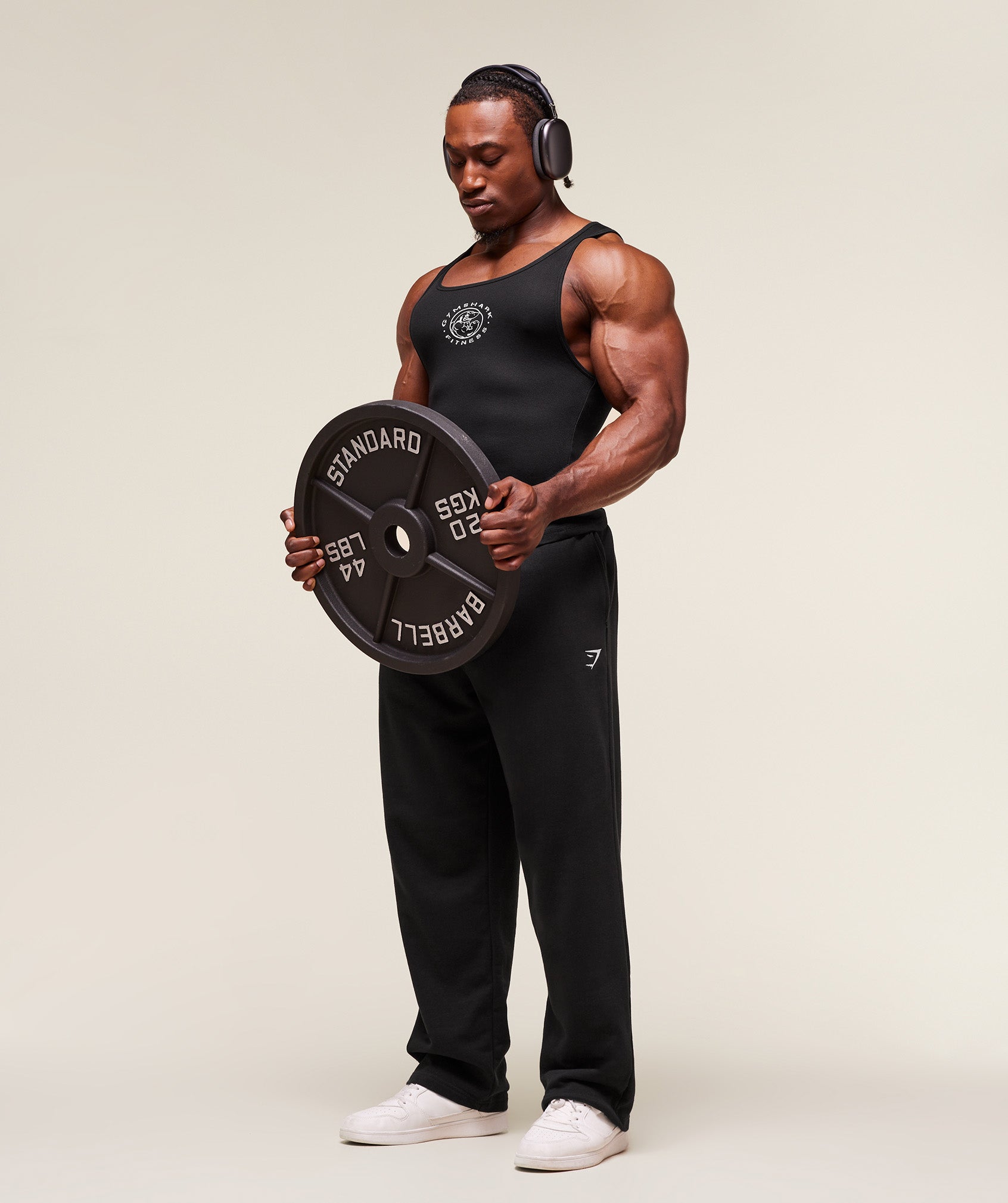 Legacy Ribbed Tank Black