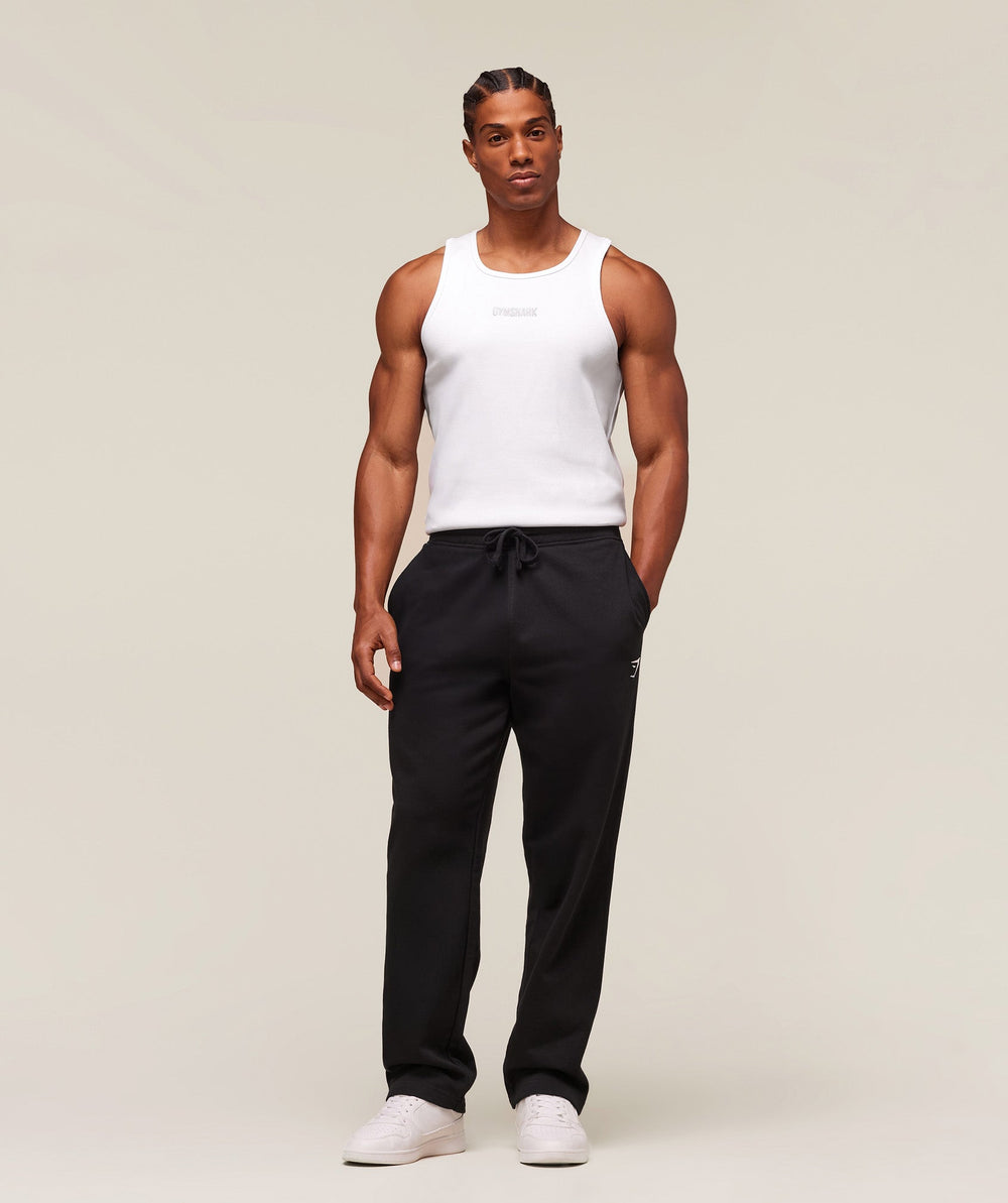 Premium Ribbed Tank White
