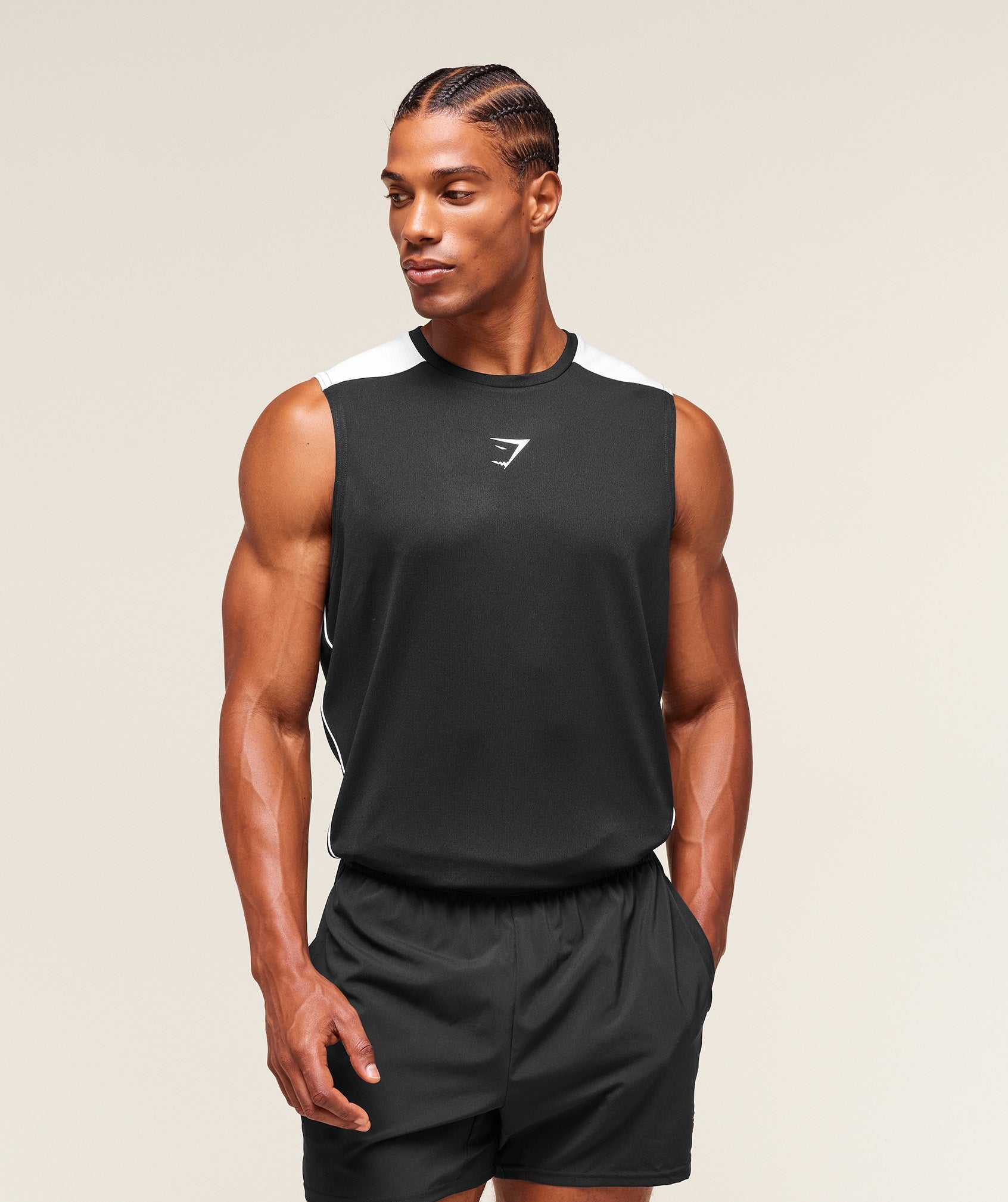 Arrival Block Tank Black