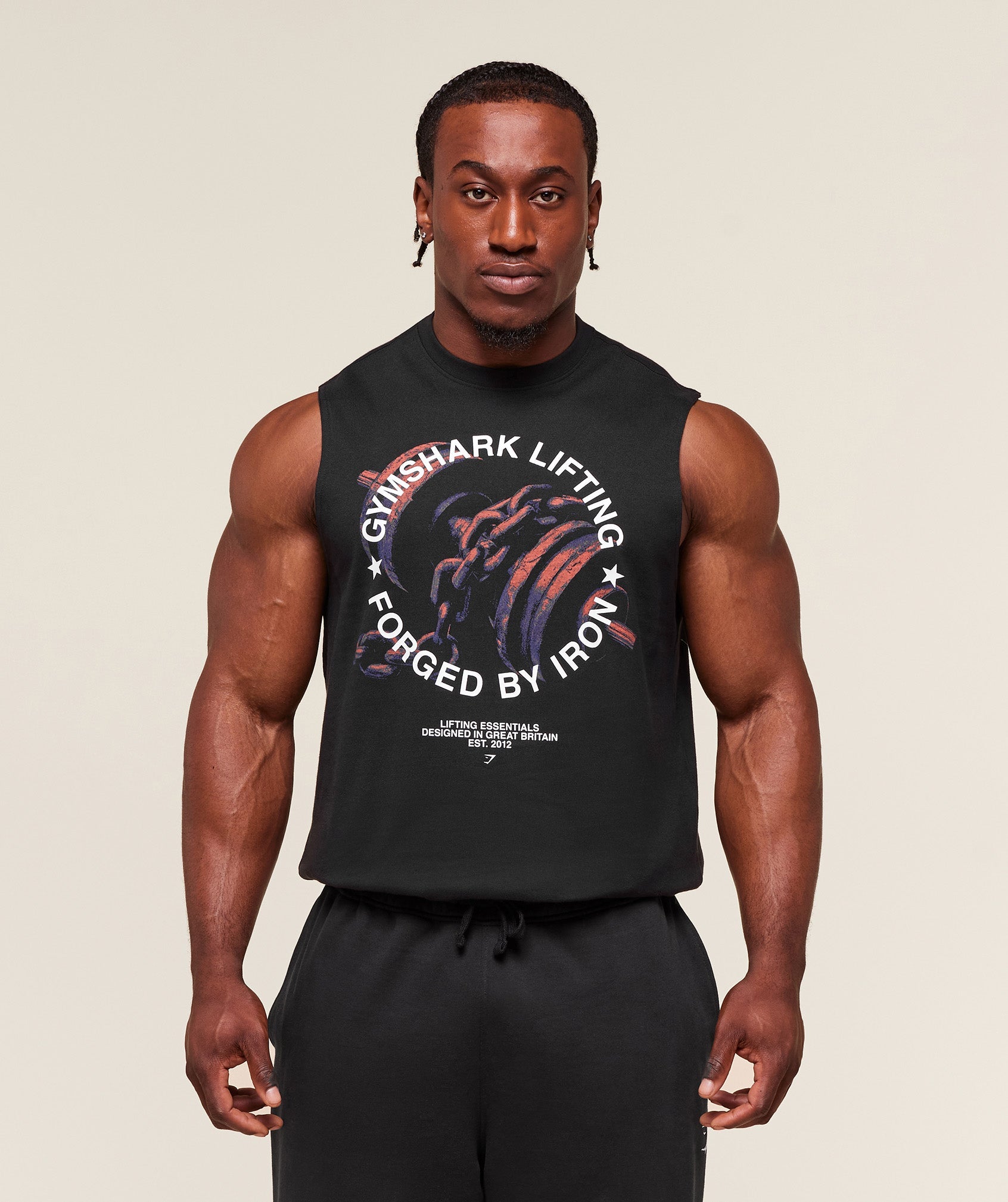 Forged By Iron Tank Black