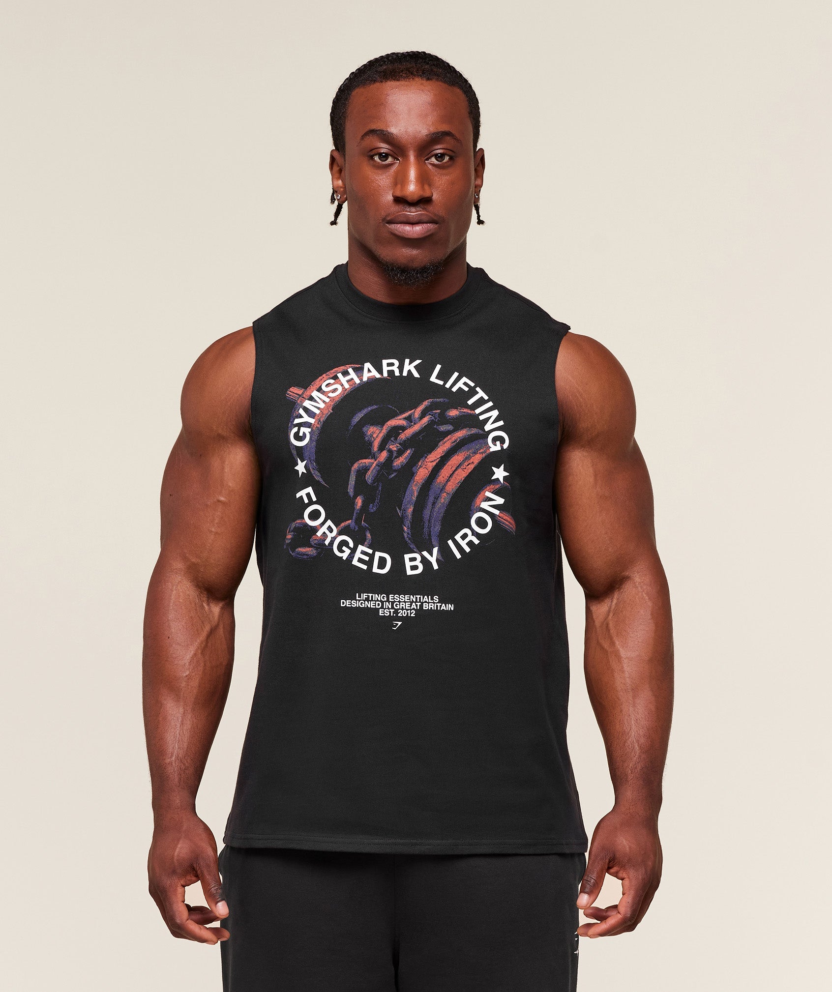 Forged By Iron Tank Black