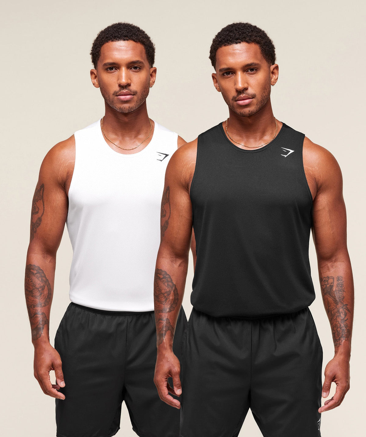Everyday Performance Tank 2 Pack White/Black