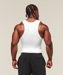 Ribbed Tank 3 Pack White