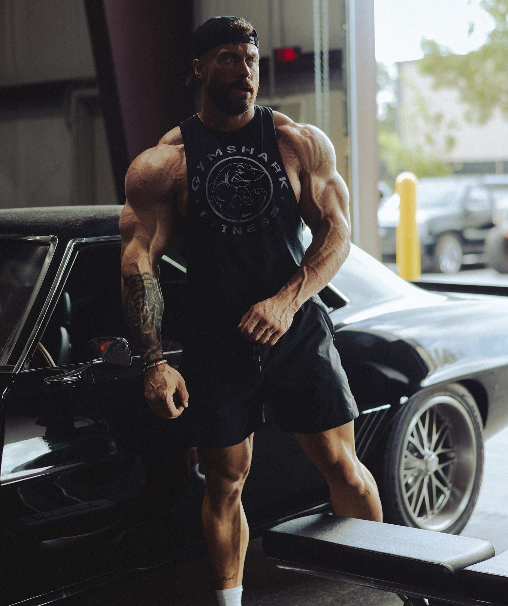 Legacy Drop Arm Tank Black