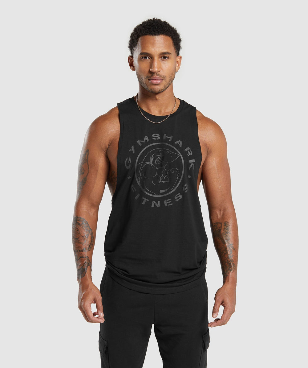 Legacy Drop Arm Tank Black