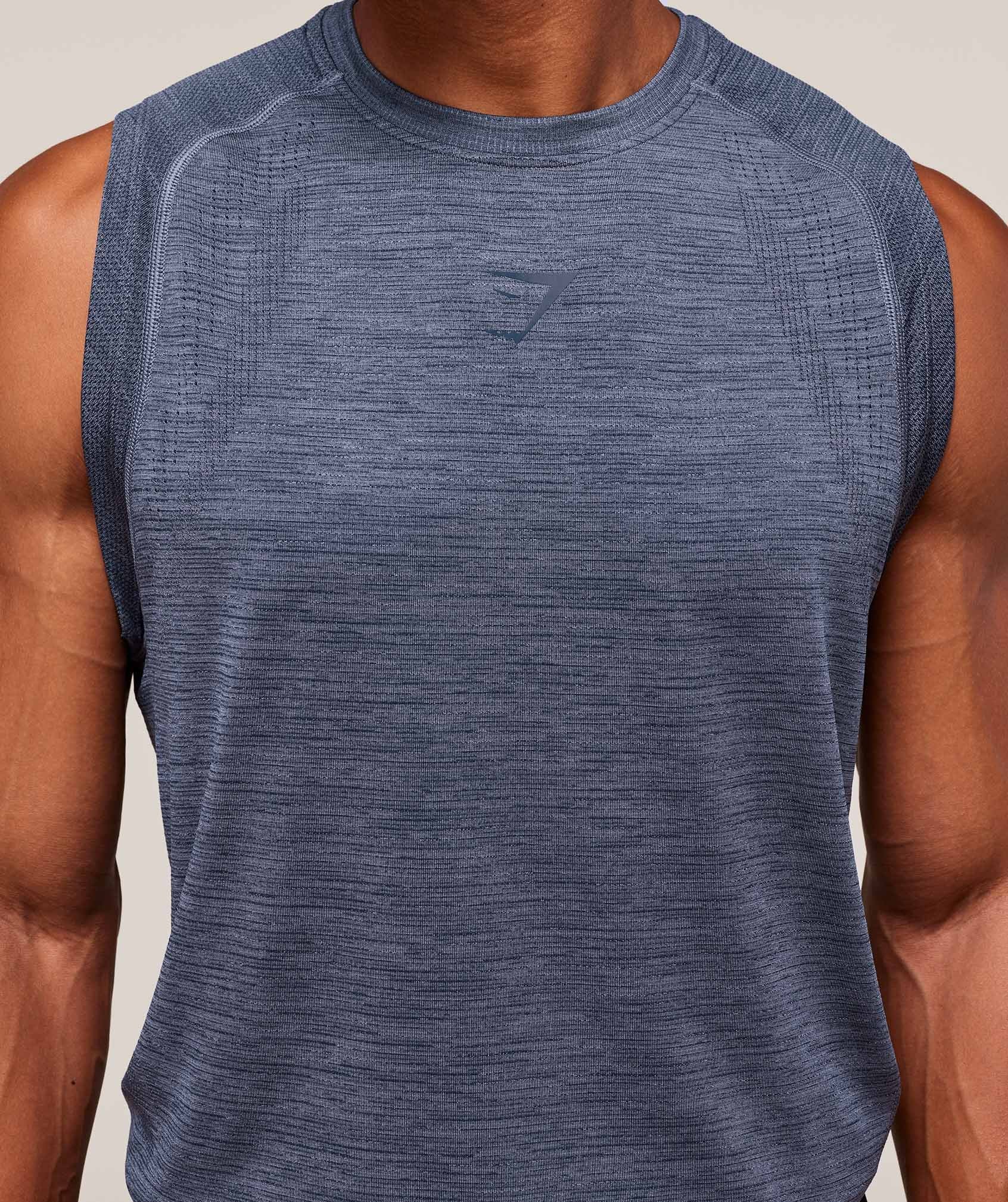 Versatile Seamless Tank Iron Blue/Navy