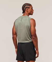 Versatile Seamless Tank Chalk Green/Slate Teal