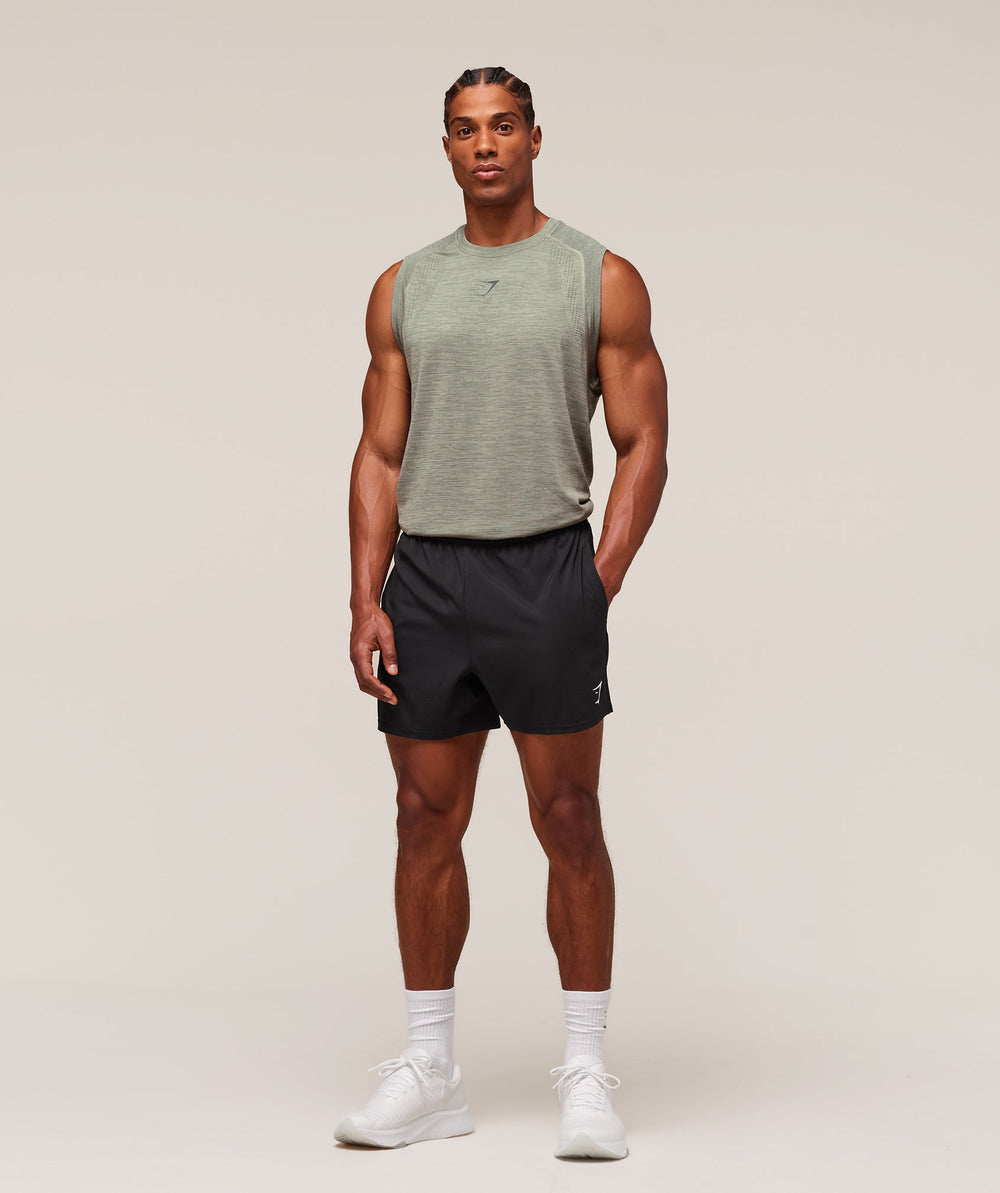 Versatile Seamless Tank Chalk Green/Slate Teal