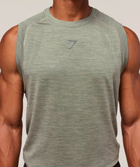Versatile Seamless Tank Chalk Green/Slate Teal