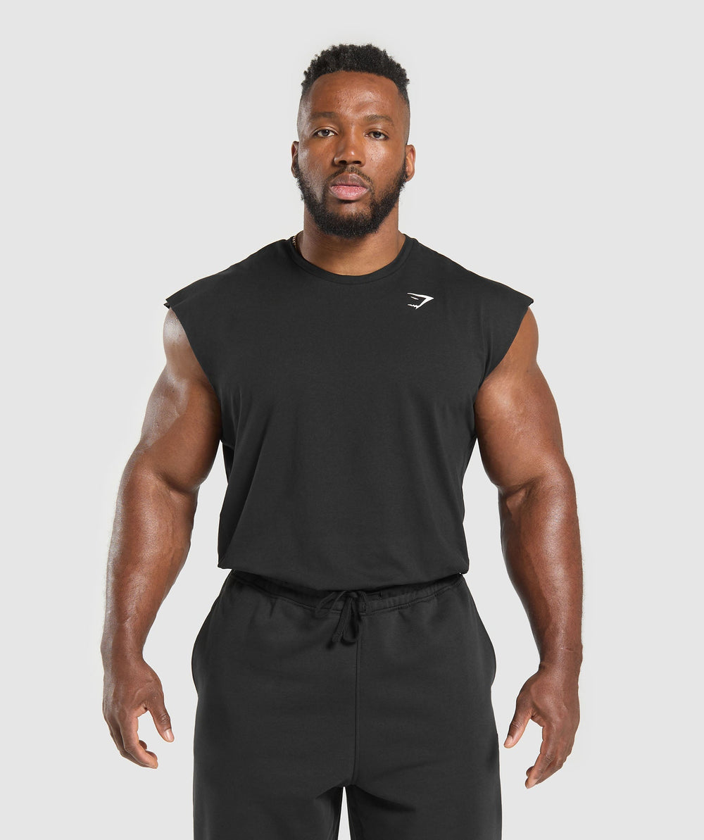 Critical Cut Off Tank Black