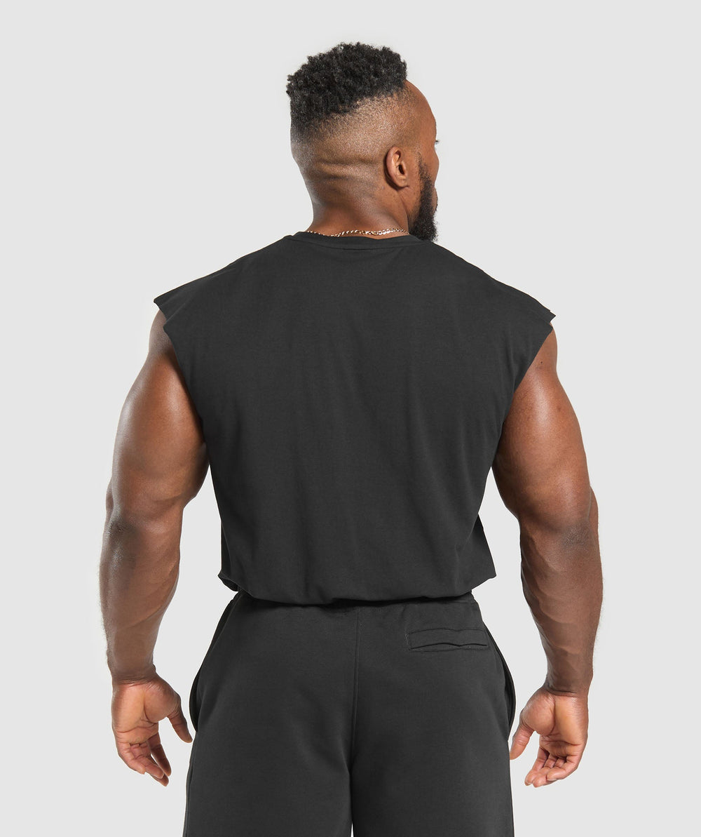 Critical Cut Off Tank Black