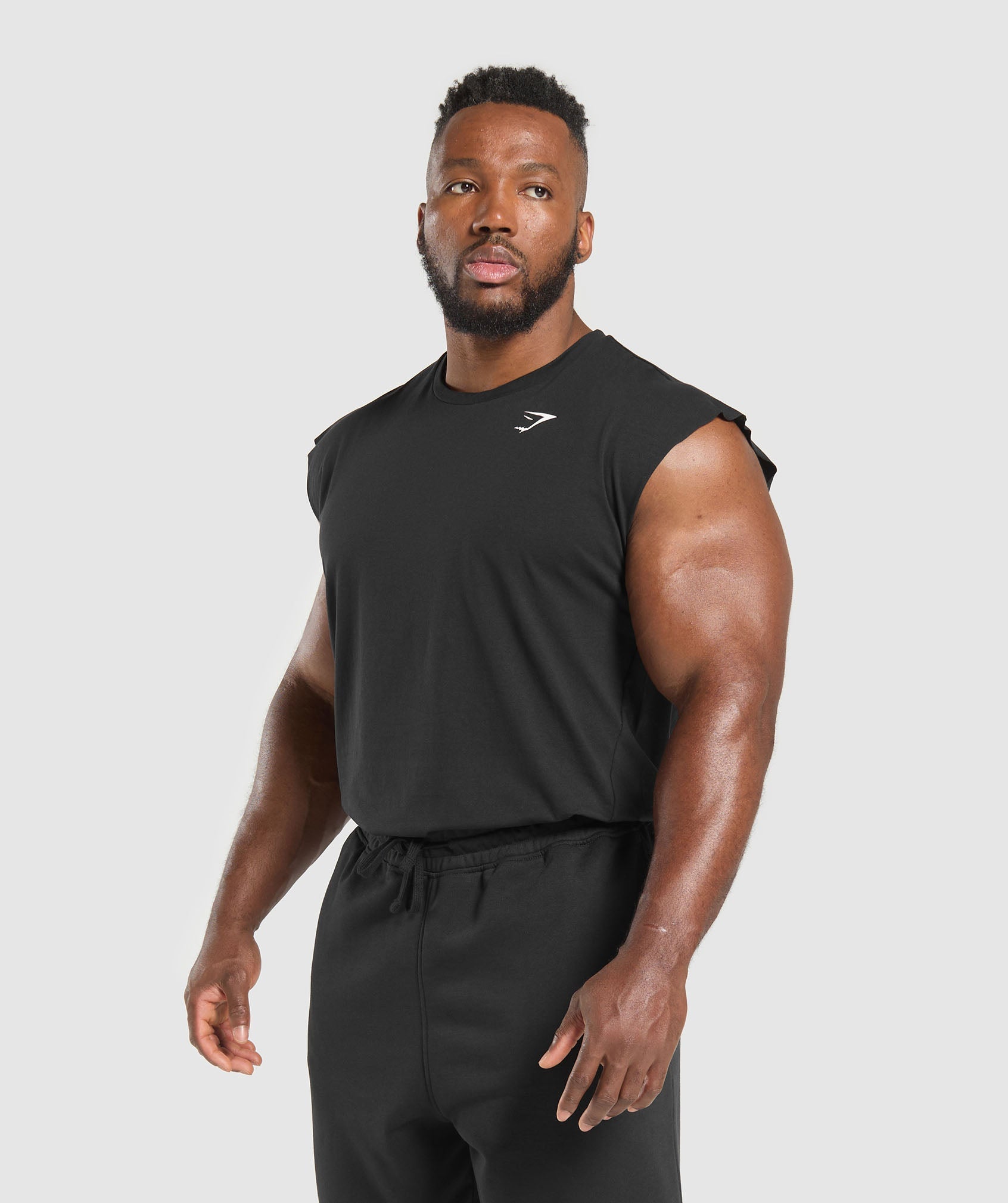 Critical Cut Off Tank Black