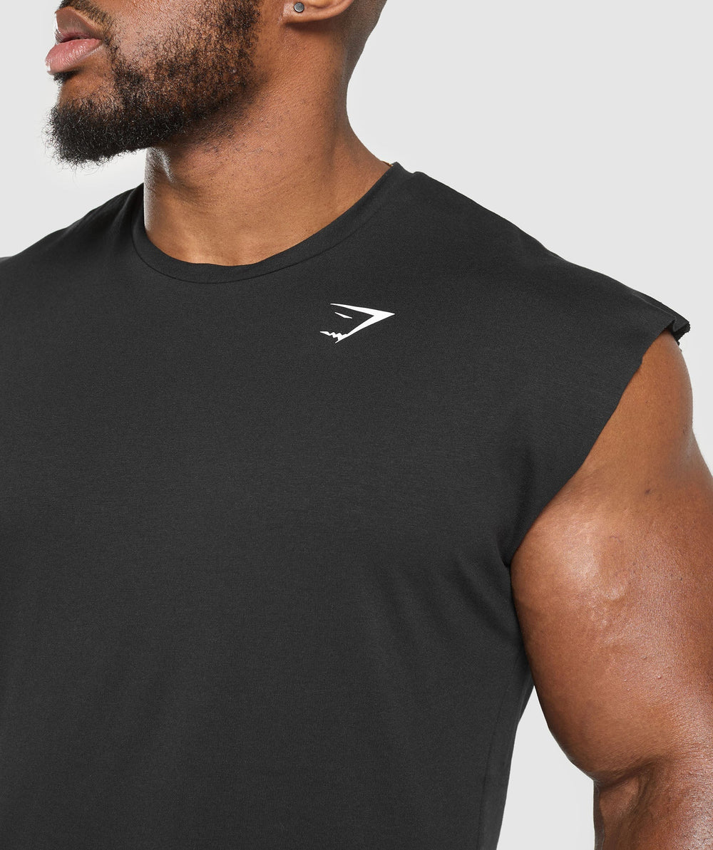 Critical Cut Off Tank Black