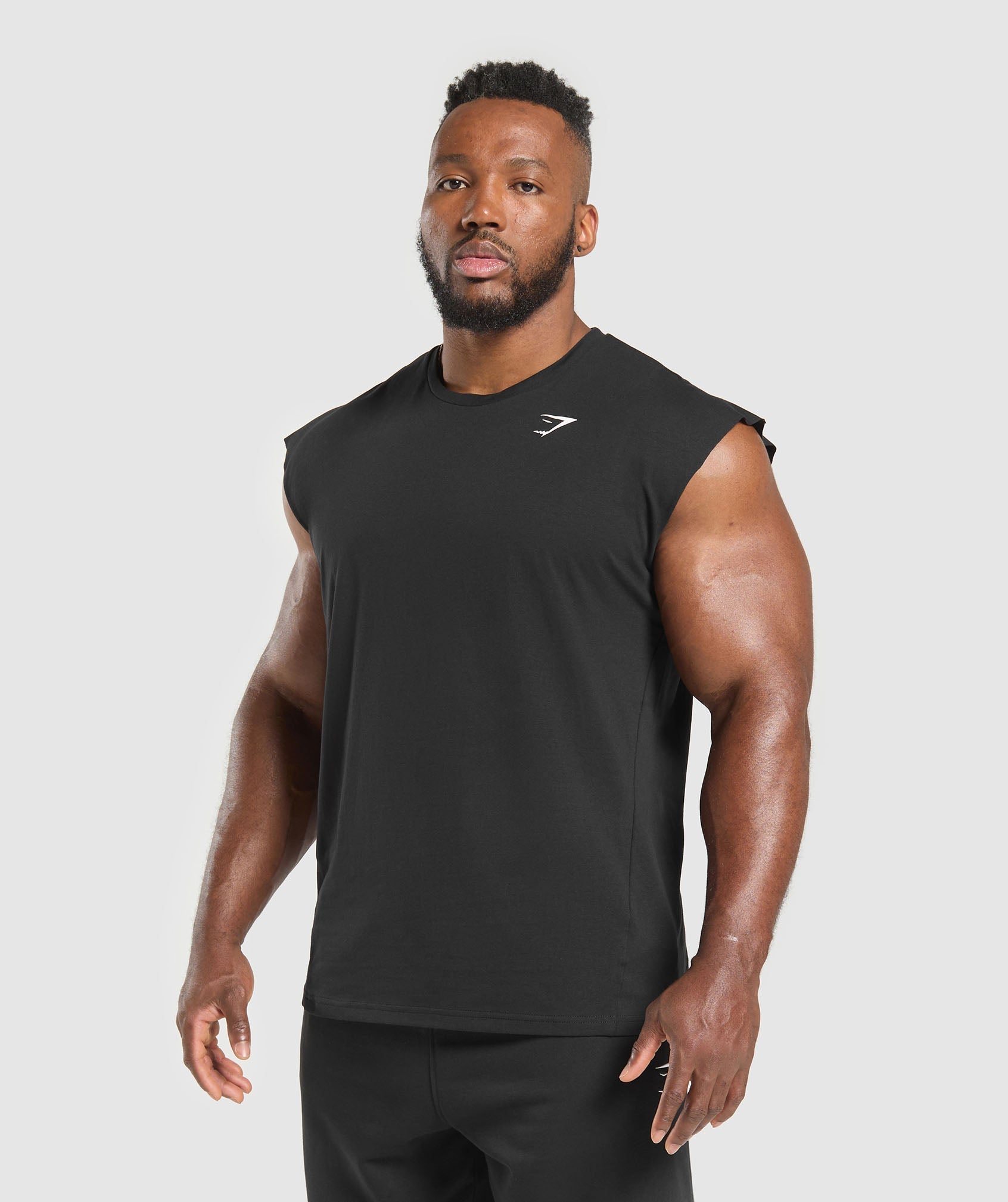 Critical Cut Off Tank Black