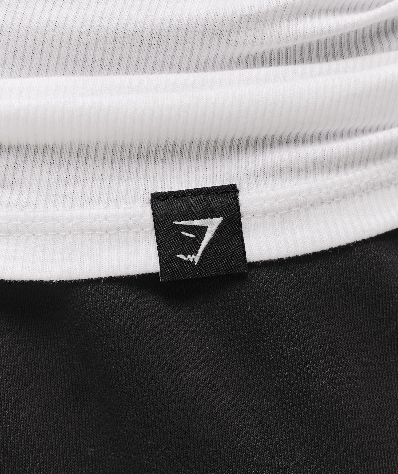 Ribbed Tank 1PK White