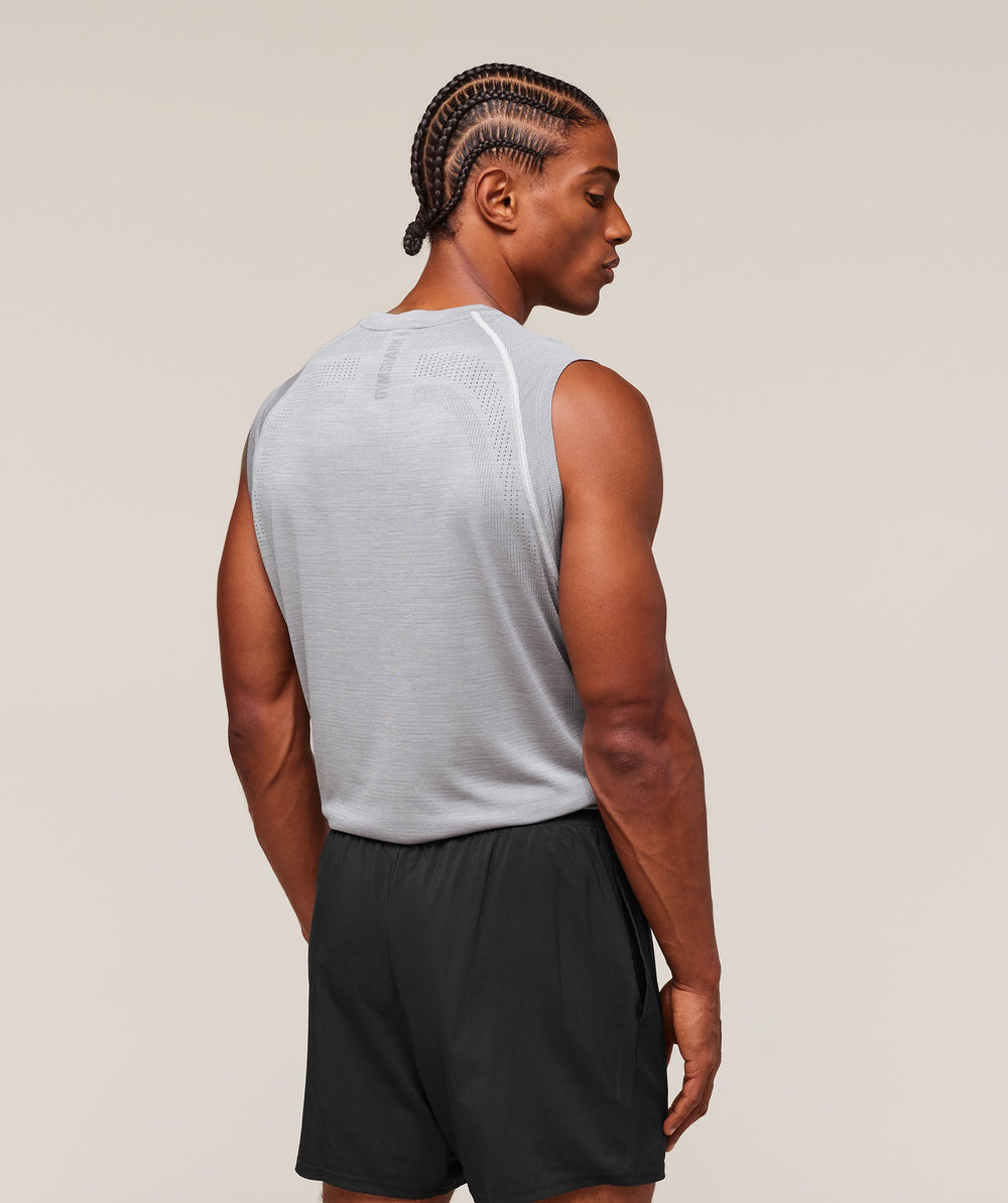 Versatile Seamless Tank Light Grey/Smokey Grey