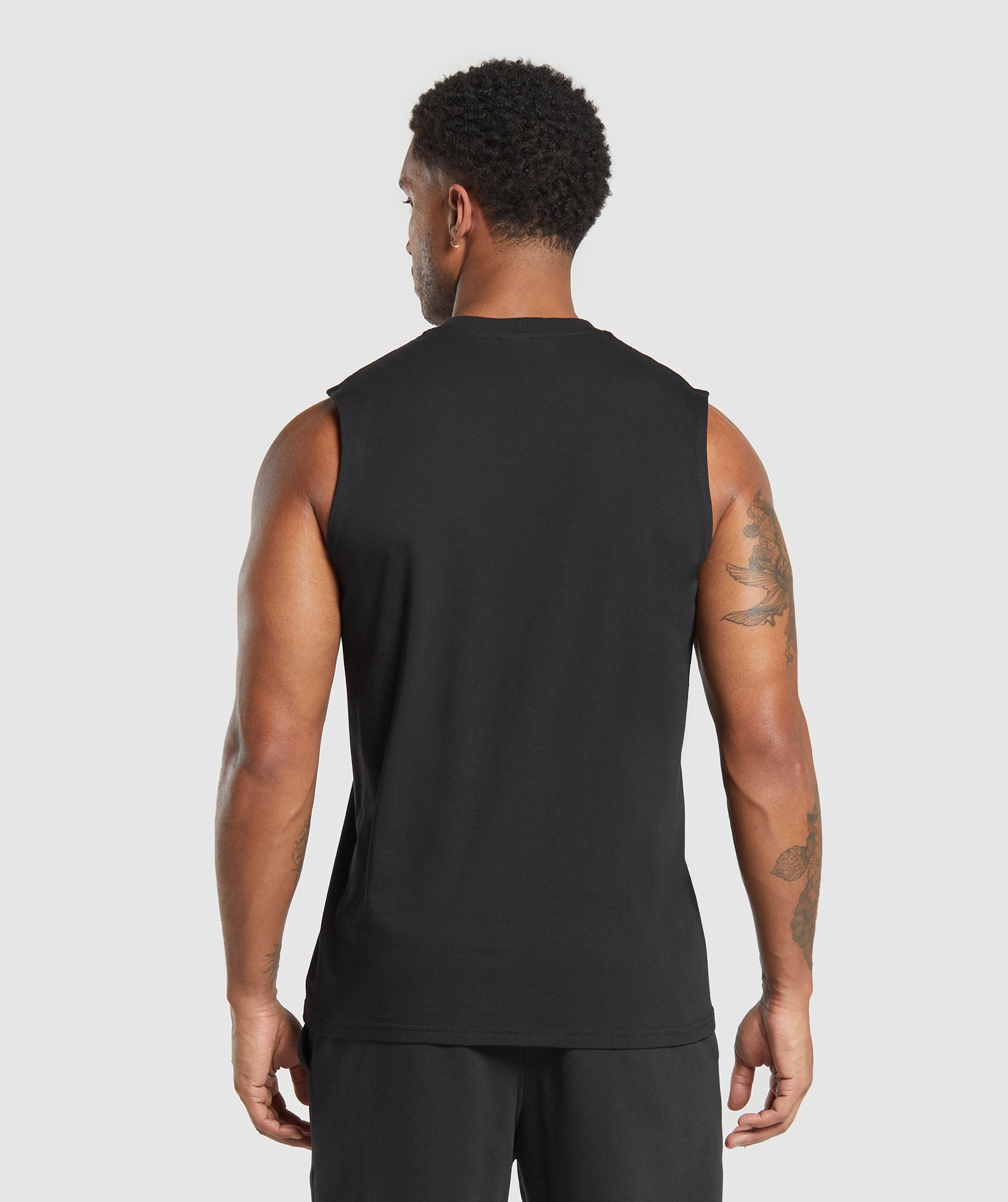 Everyday Tank 2 Pack Black/Light Grey Core Marl