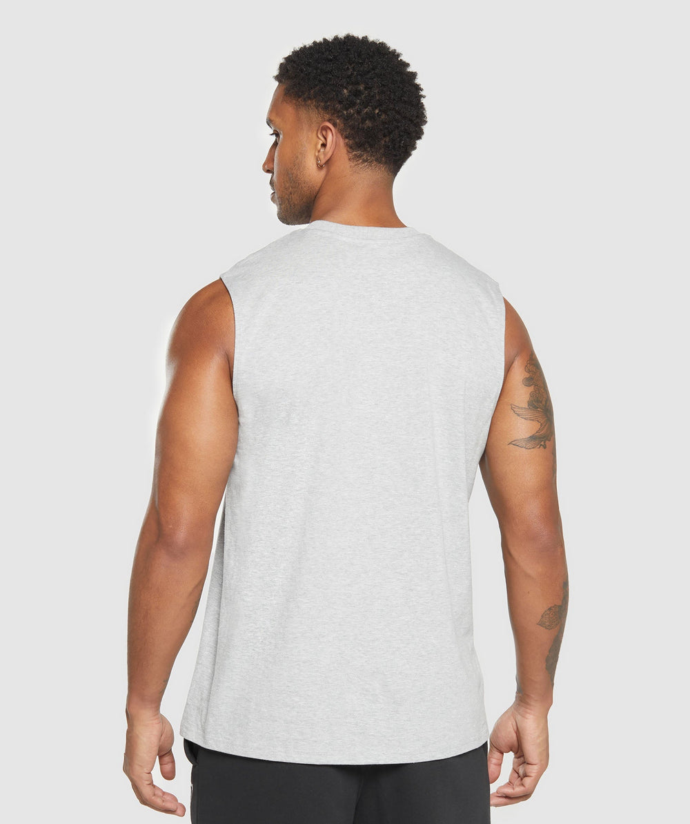 Everyday Tank 2 Pack Black/Light Grey Core Marl