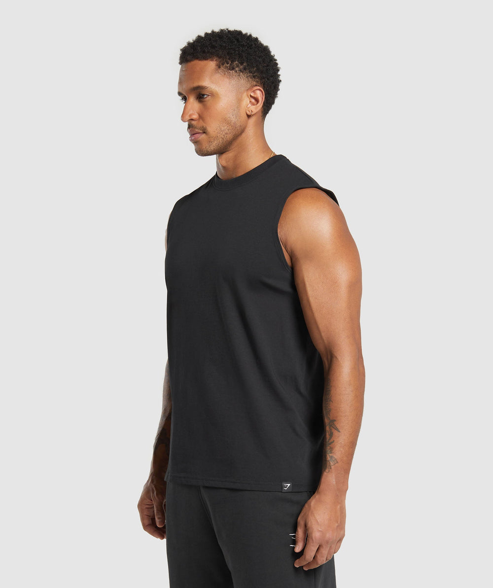 Everyday Tank 2 Pack Black/Light Grey Core Marl