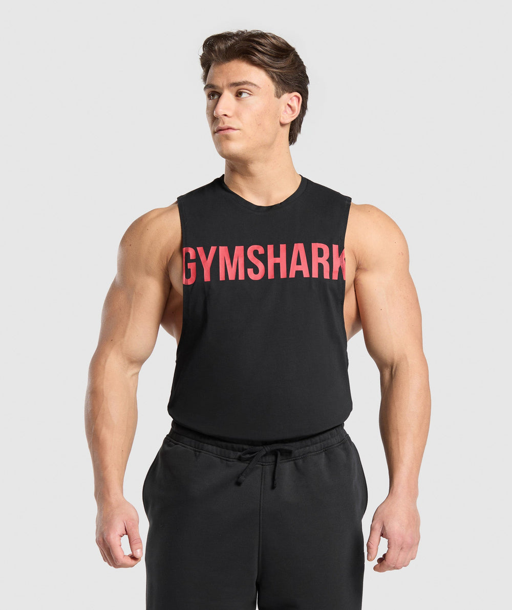 Prime Drop Arm Tank Black/Vivid Red