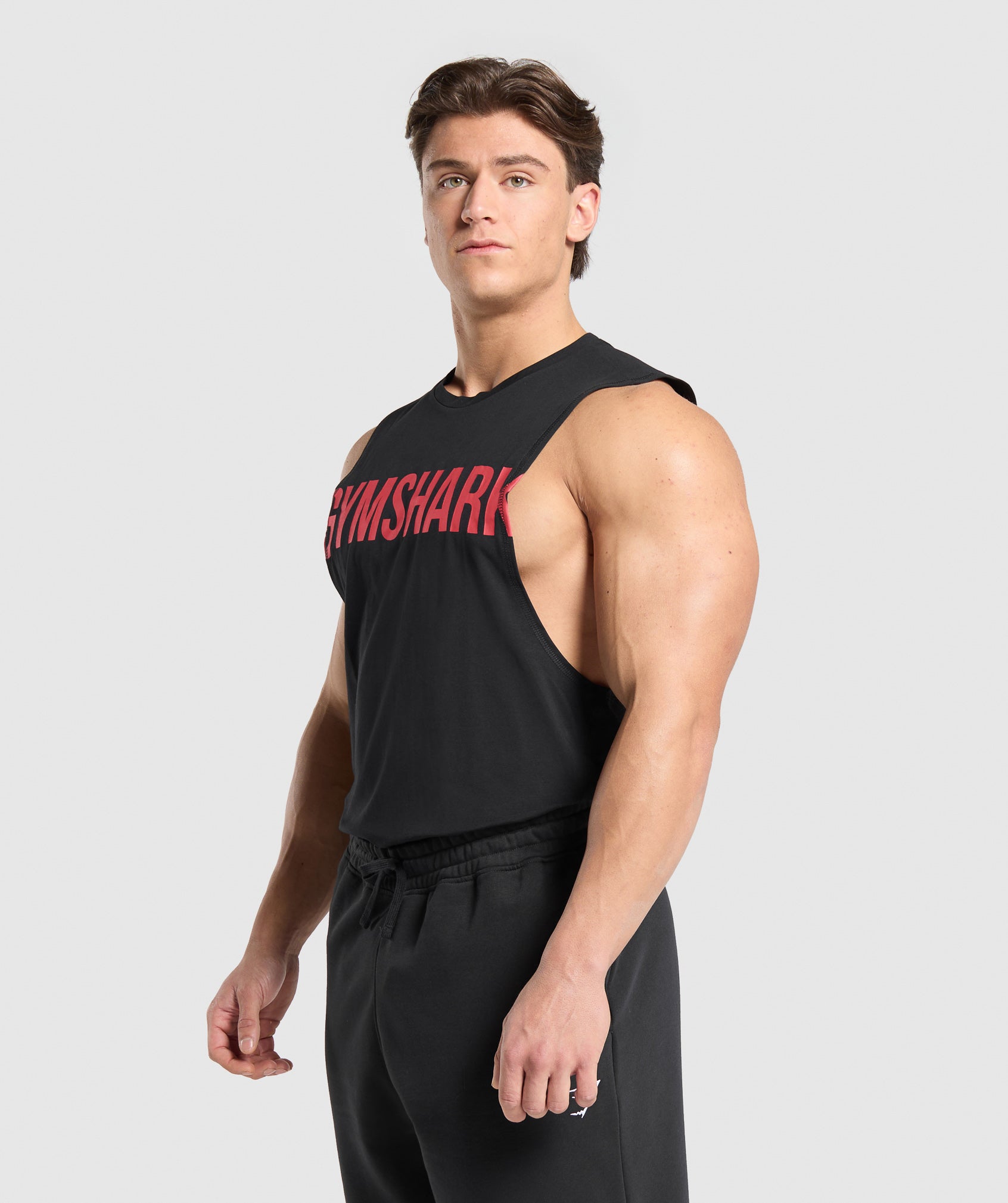 Prime Drop Arm Tank Black/Vivid Red