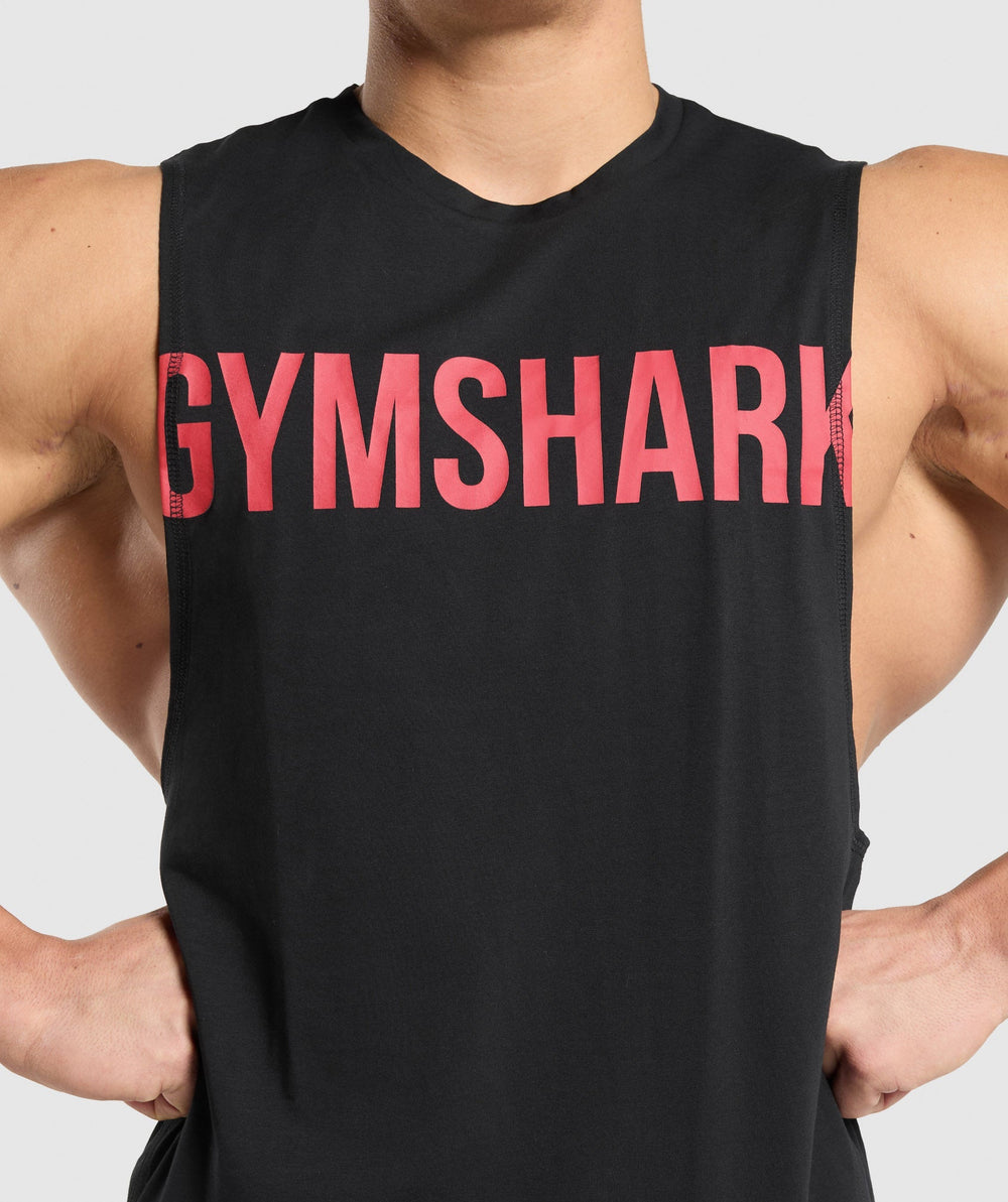Prime Drop Arm Tank Black/Vivid Red