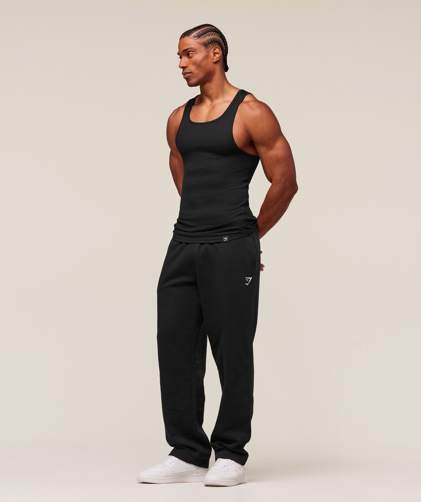 Ribbed Tank 3 Pack Black