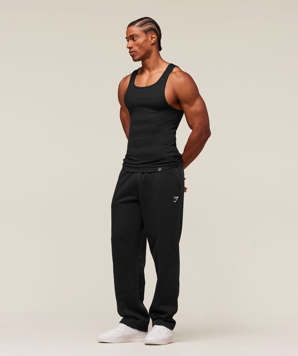 Ribbed Tank 3 Pack Black