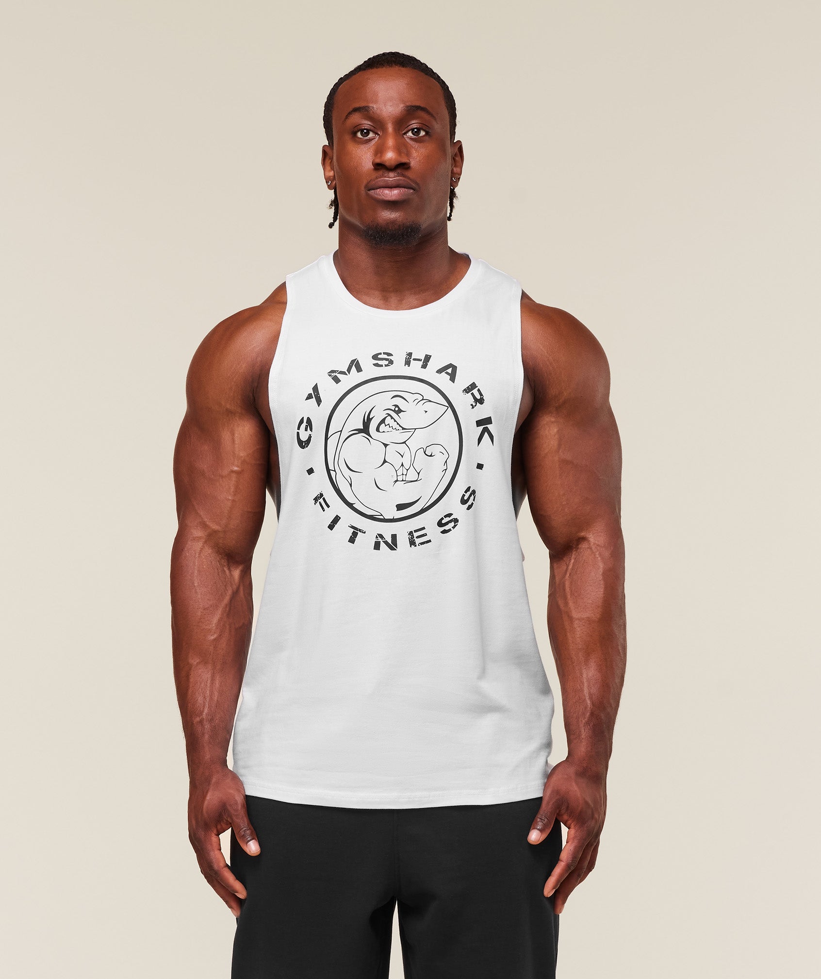 Legacy Drop Arm Tank White