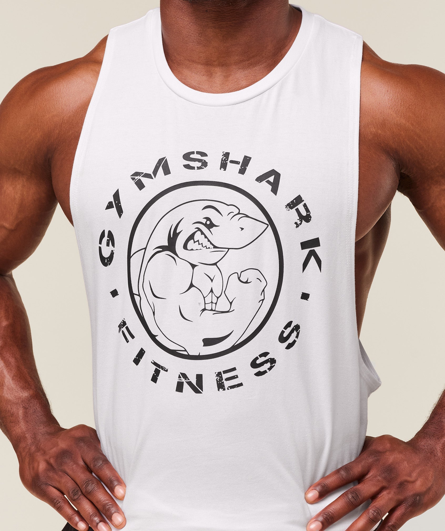 Legacy Drop Arm Tank White